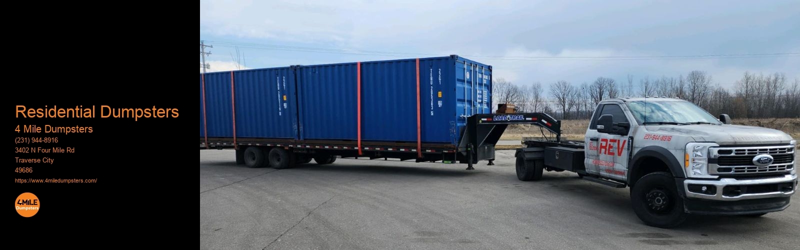 Residential Dumpsters 4 Mile Dumpsters Residential Dumpsters