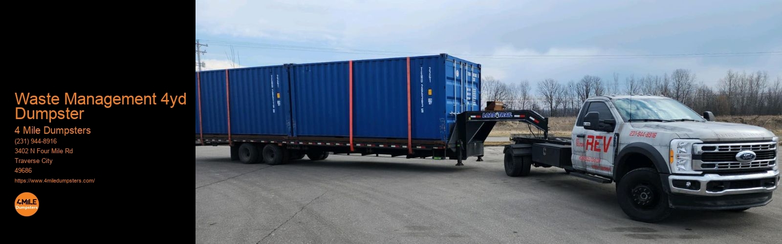 Waste Management 4yd Dumpster 4 Mile Dumpsters Waste Management 4yd Dumpster