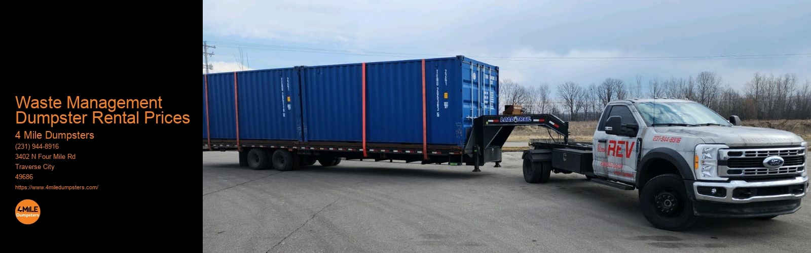 Waste Management Dumpster Rental Prices 4 Mile Dumpsters Waste Management Dumpster Rental Prices