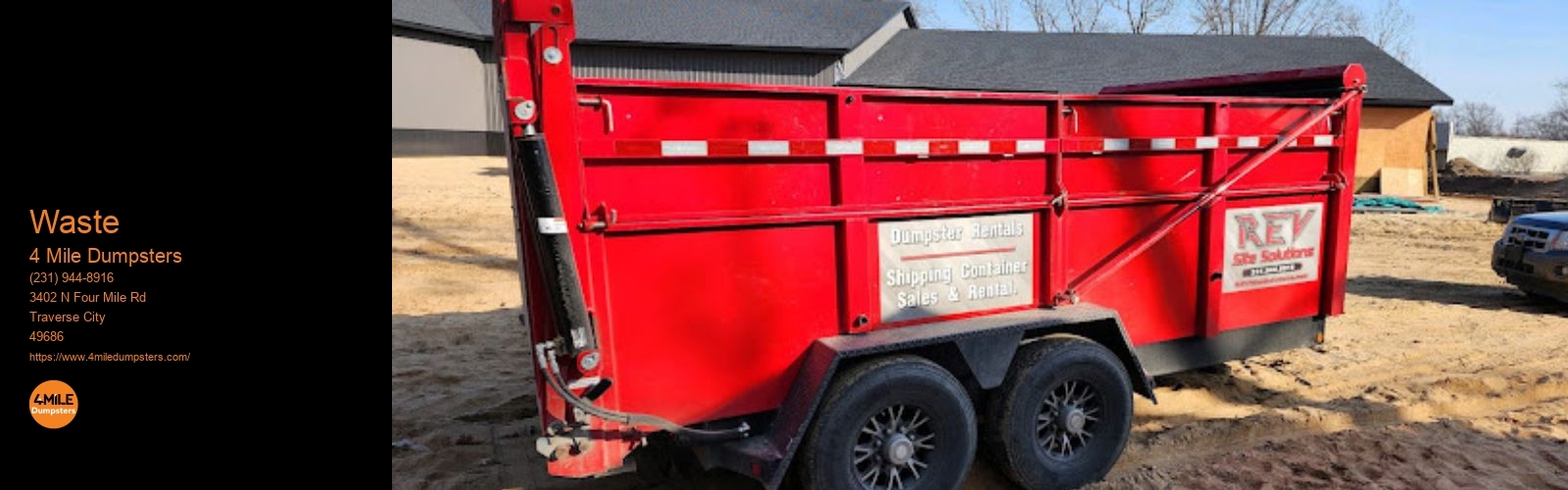 Waste 4 Mile Dumpsters Waste