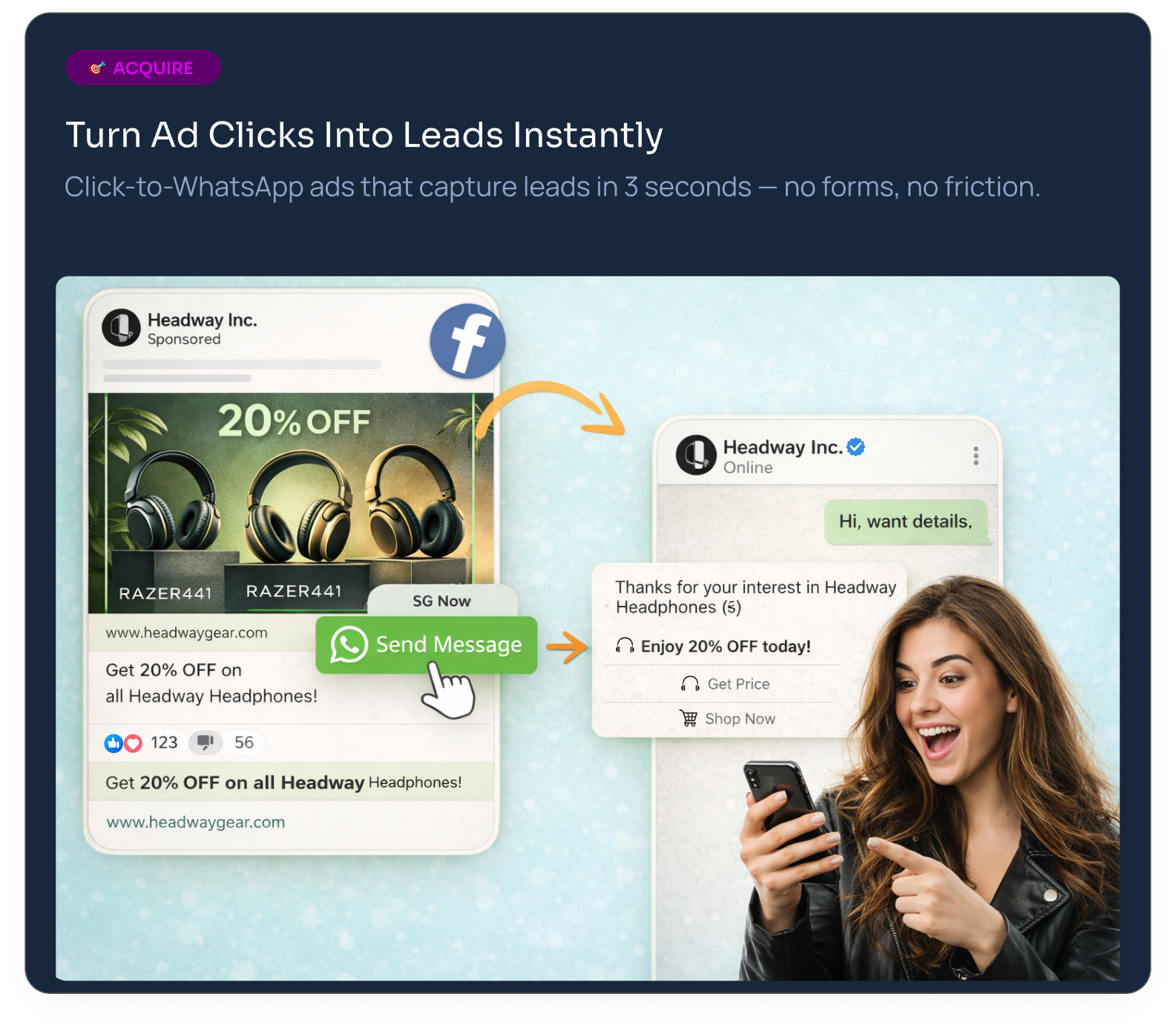 Support - Turn Ad Clicks Into Leads