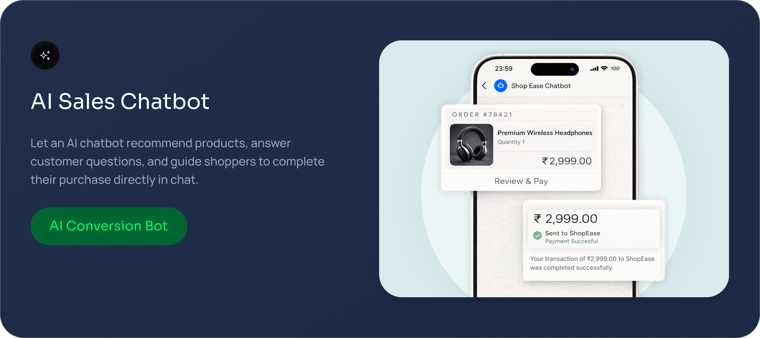 Chat payments