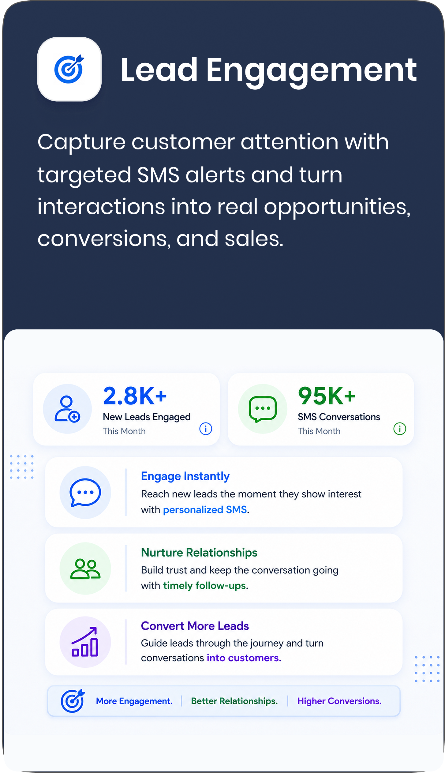 Bulk campaigns card
