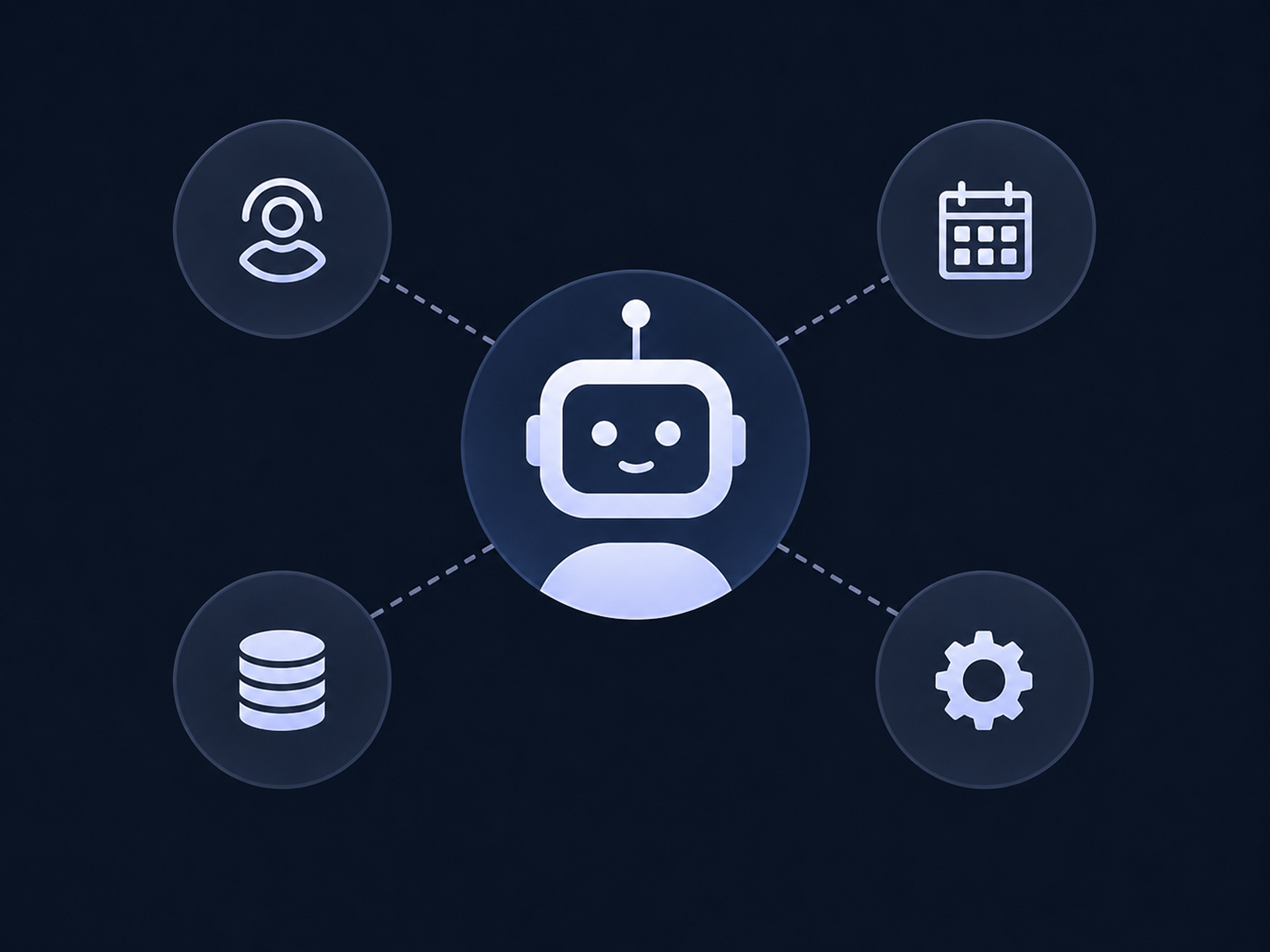 Voice automation hub with connected integrations