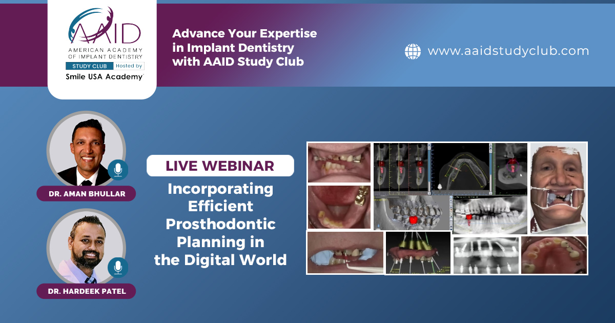 Incorporating Efficient Prosthodontic Planning in the Digital World