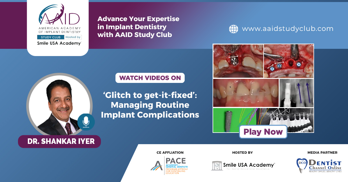 Glitch to Get-It-Fixed: Managing  Routine implant Complications