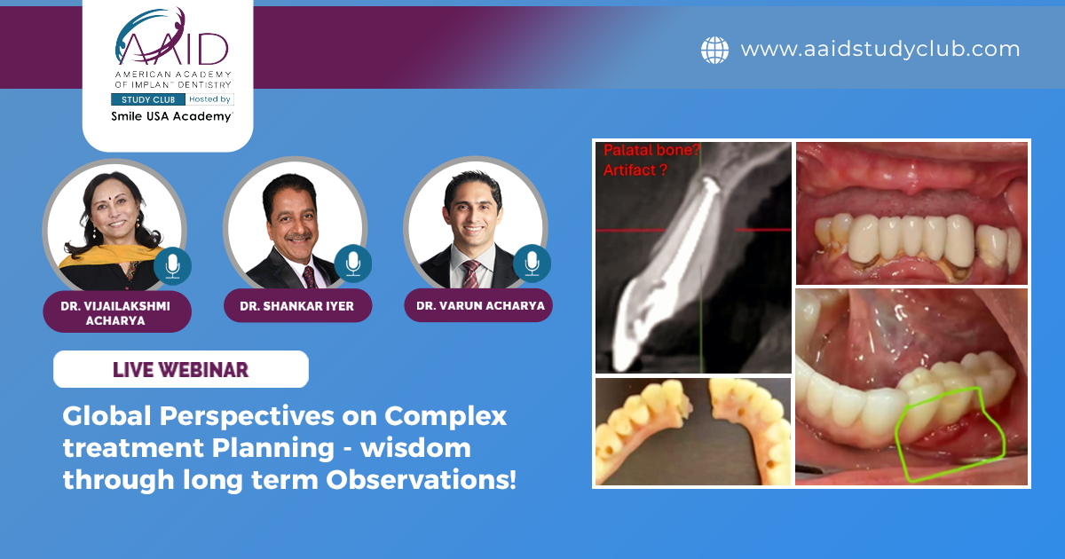 Global Perspectives on Complex treatment Planning - wisdom through long term Observations!