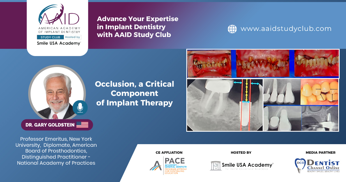 Occlusion, a Critical Component of Implant Therapy