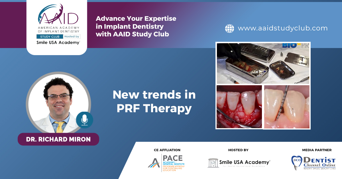 New Trends in PRF Therapy