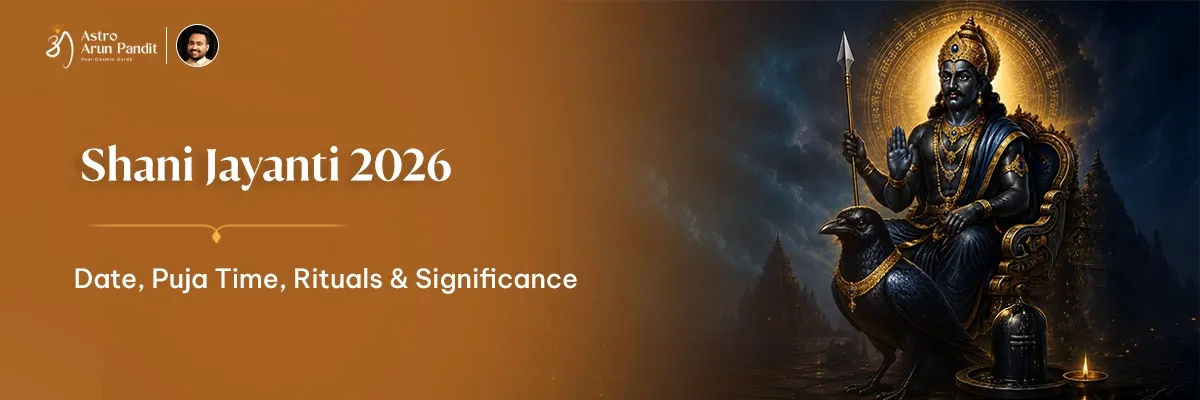 Shani Jayanti 2026: Date, Puja Time, Rituals & Significance