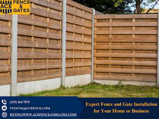 Chain link fence installation in Haverford, PA