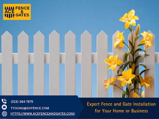 Chain link fence installation in Holland, PA