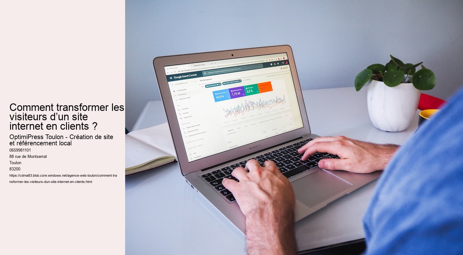 Comment transformer les visiteurs d’un site internet en clients ?