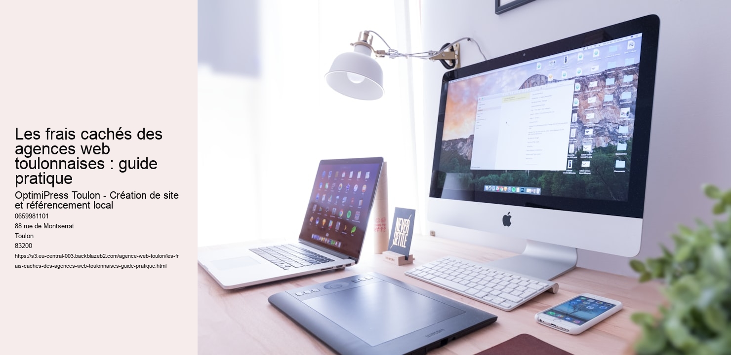 Les frais cachés des agences web toulonnaises : guide pratique