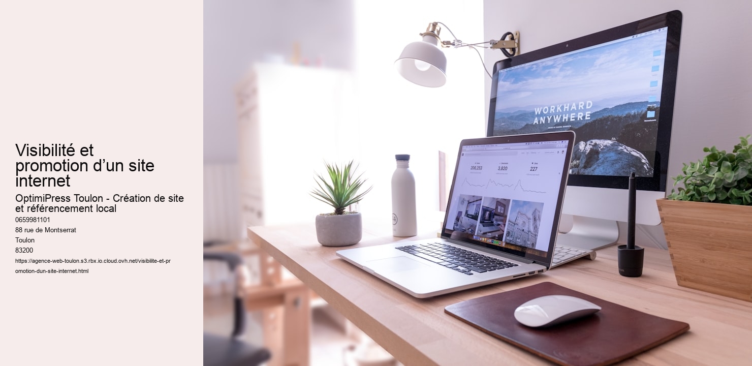 Visibilité et promotion d’un site internet