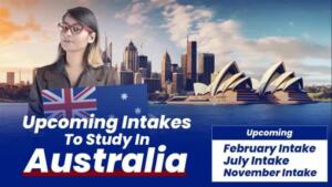 Upcoming Intakes To Study In Australia 2024-2025