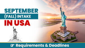 September (Fall) 2025 Intake in USA
