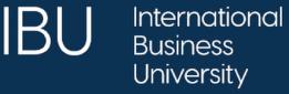 International Business University Logo