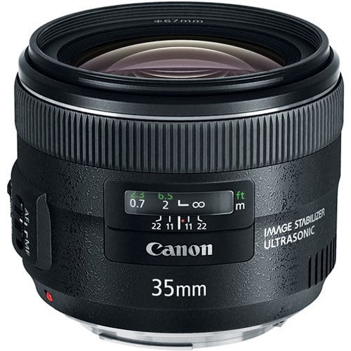 Canon 35mm f2.0 lens for rent in Kochi