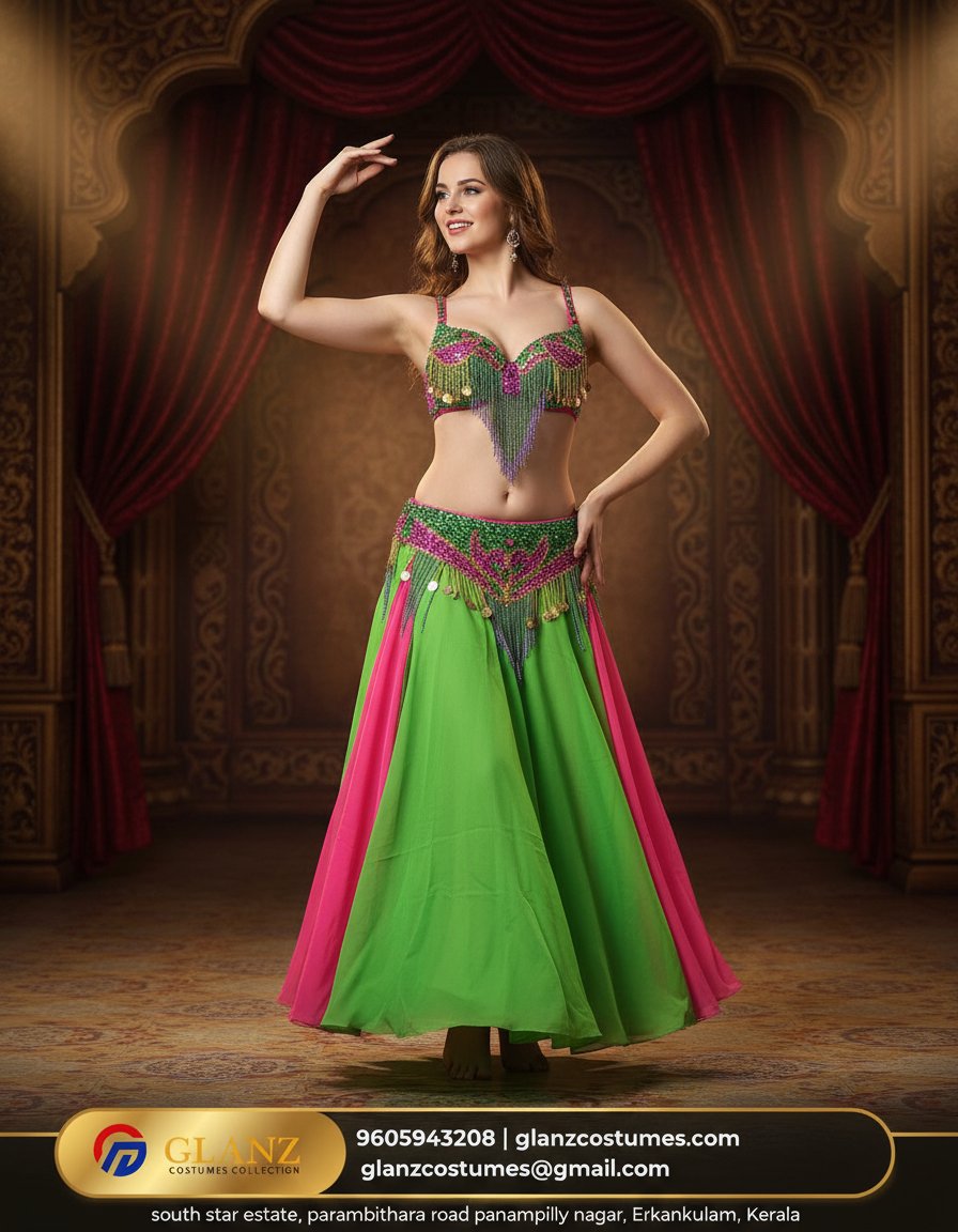 Belly Dance Costumes for rent in Kochi
