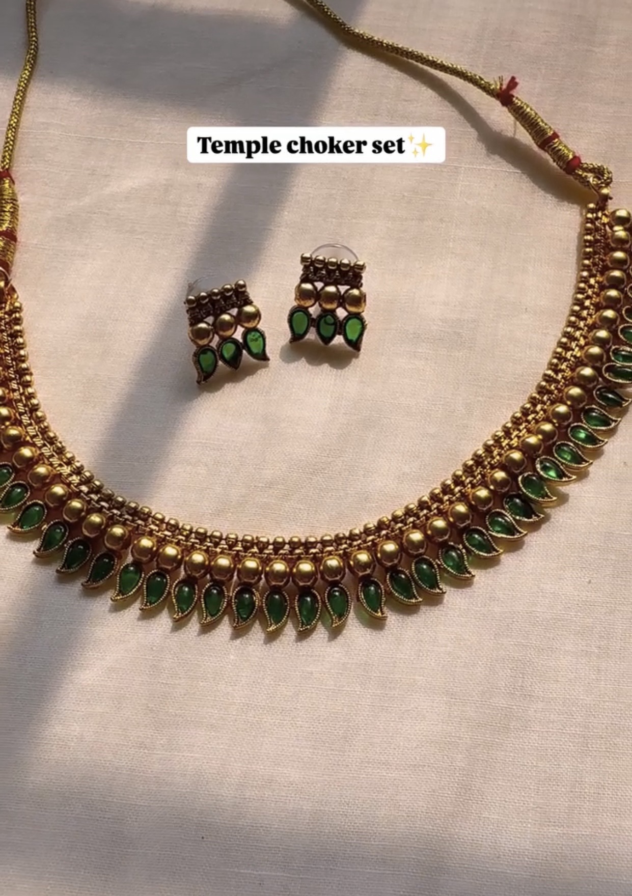 Choker set for rent in Kochi