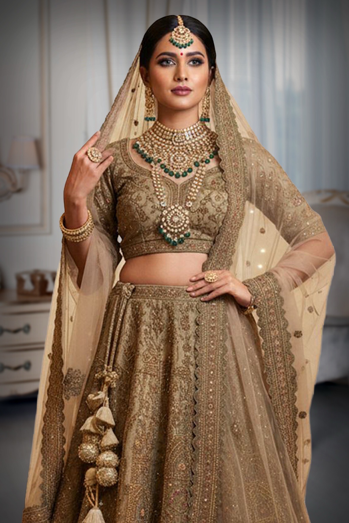 Bridal Lehenga for rent in Kochi