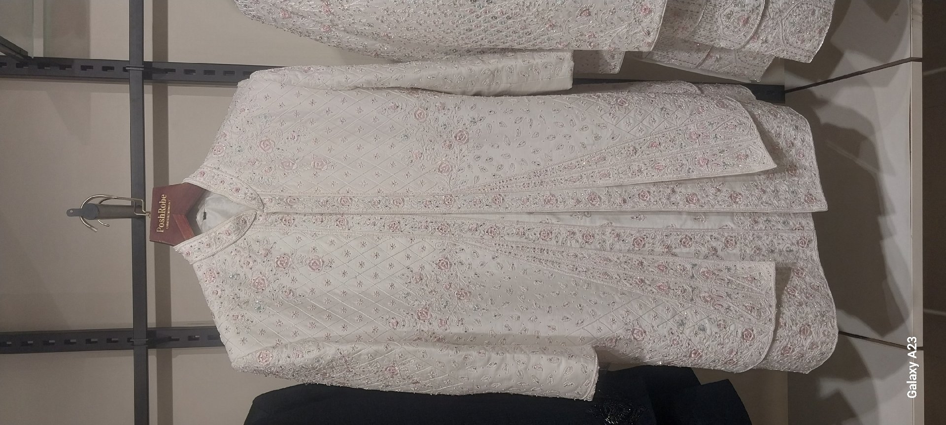 White Sherwani for rent in Kochi