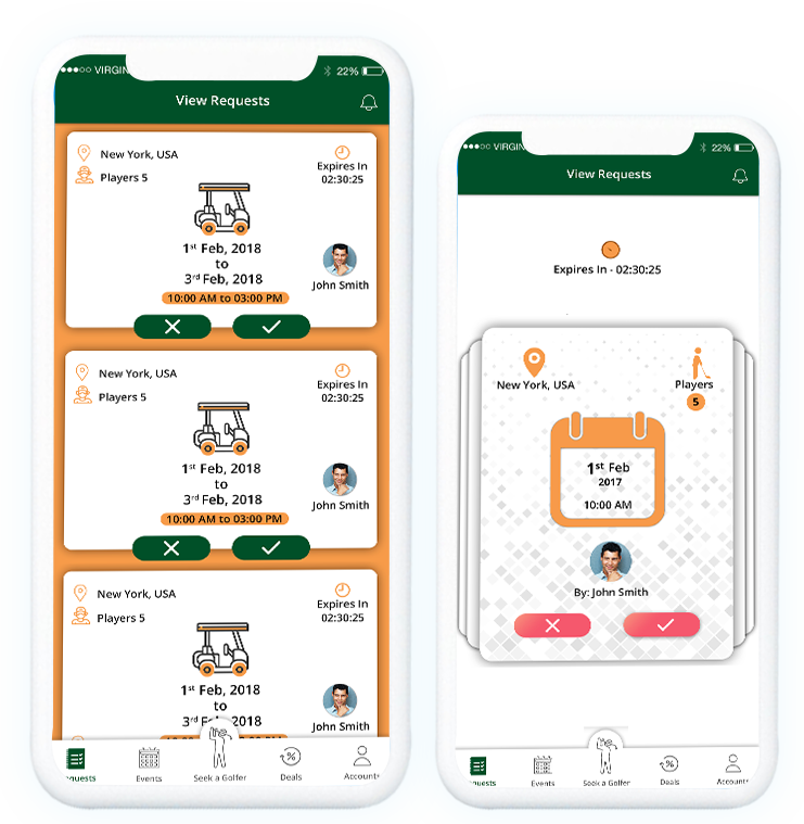 Golfer App Development Company in 