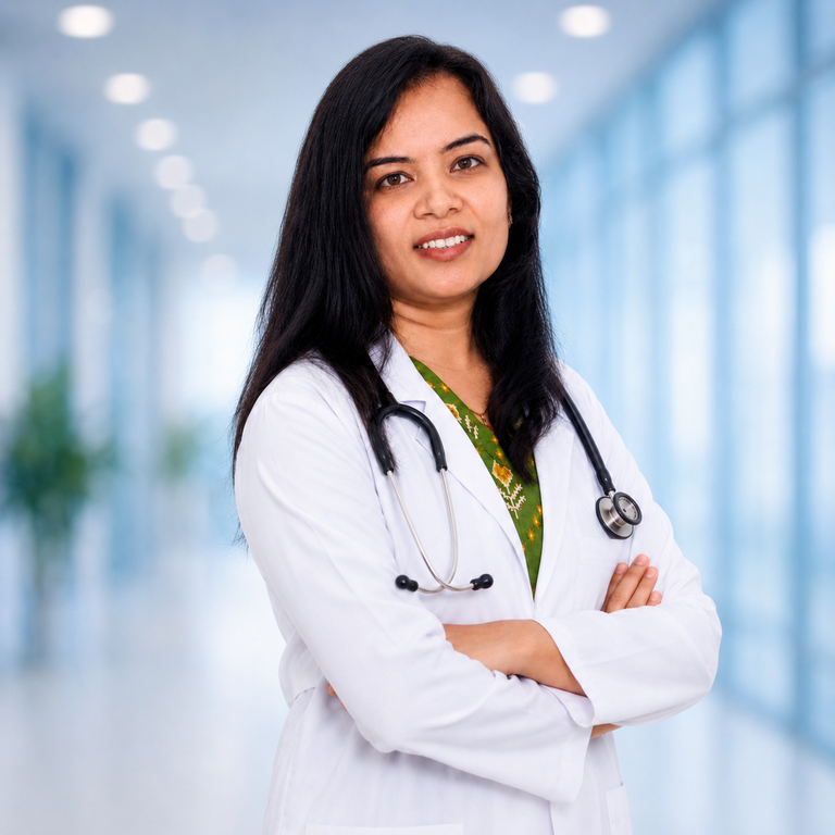 Portrait of Dr Killari Chandini at Wellness Hospitals