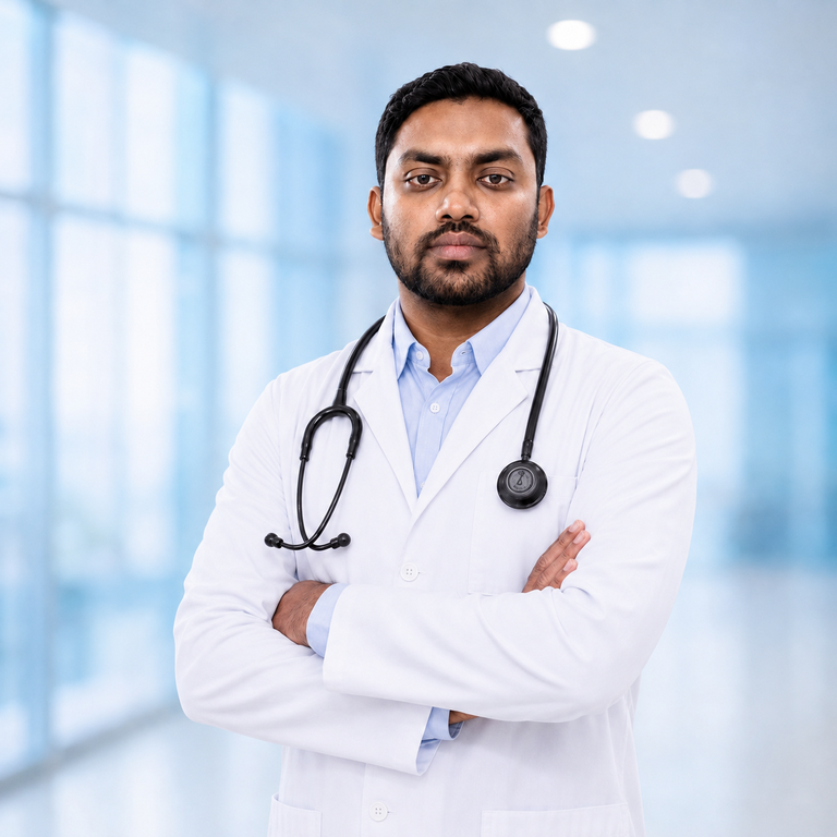 Portrait of Dr Vivekanand at Wellness Hospitals