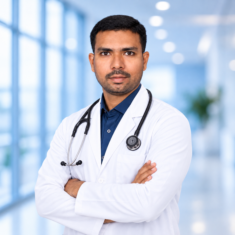 Portrait of Dr Challa Siva