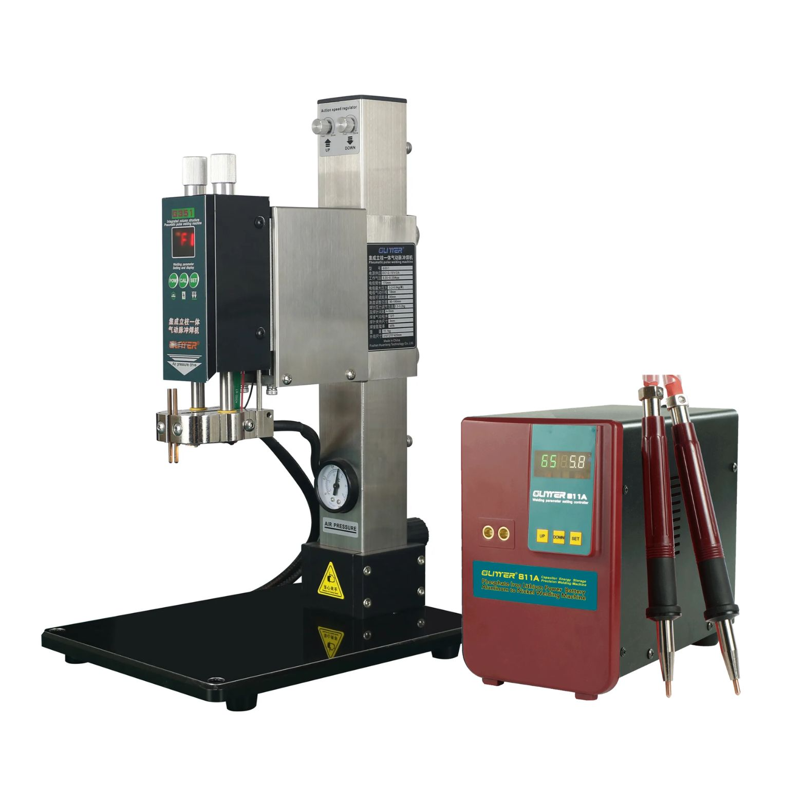GLITTER SPOT WELDING MACHINE 811A+G351