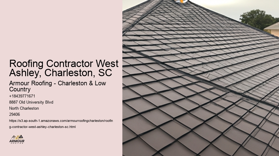 Roofing Contractor West Ashley, Charleston, SC