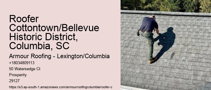 Roofer Cottontown/Bellevue Historic District, Columbia, SC