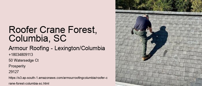 Roofer Crane Forest, Columbia, SC