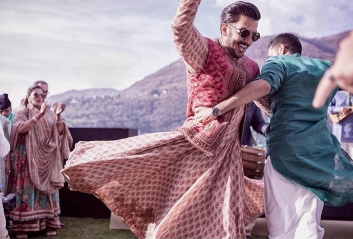 ranveer singh wedding dress