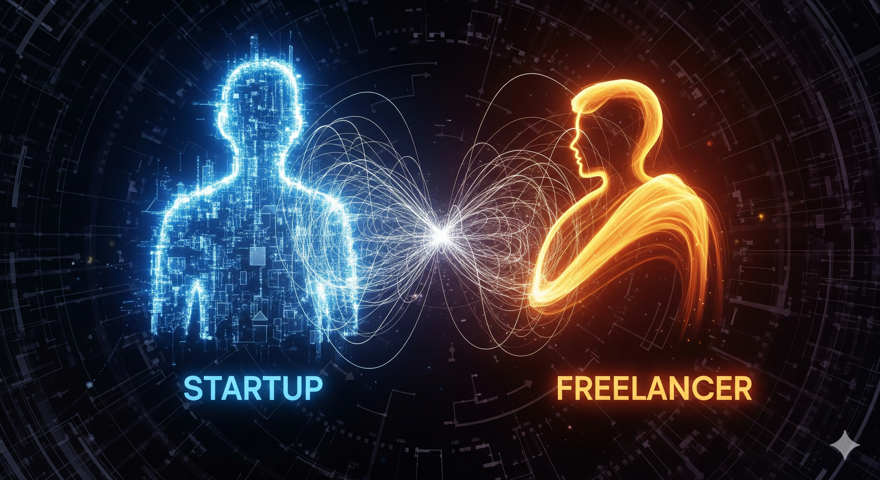 Startup brainstorming session