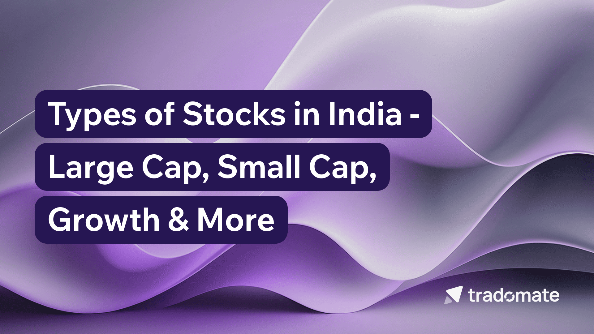 Types of Stocks in India - Large Cap, Small Cap, Growth & More