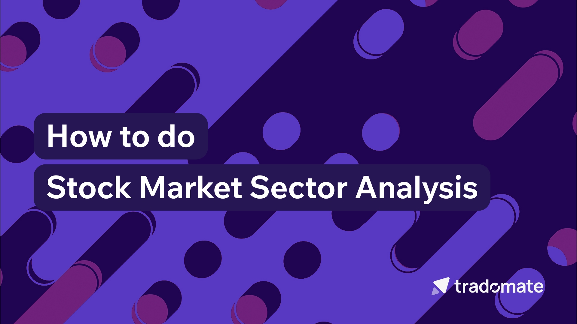 How to do Stock Market Sector Analysis