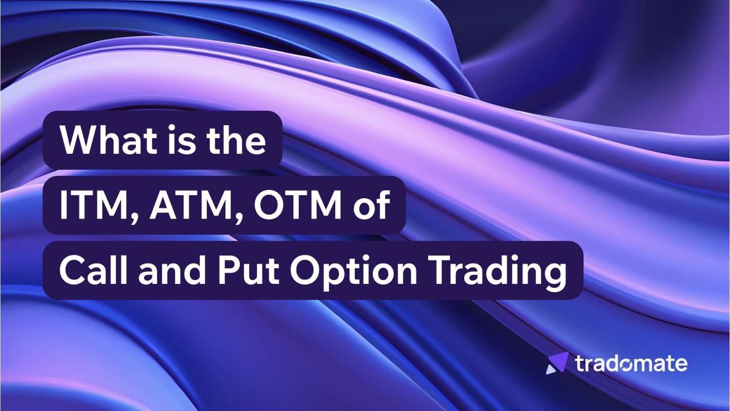 What is the ITM, ATM, OTM of Call and Put Option Trading