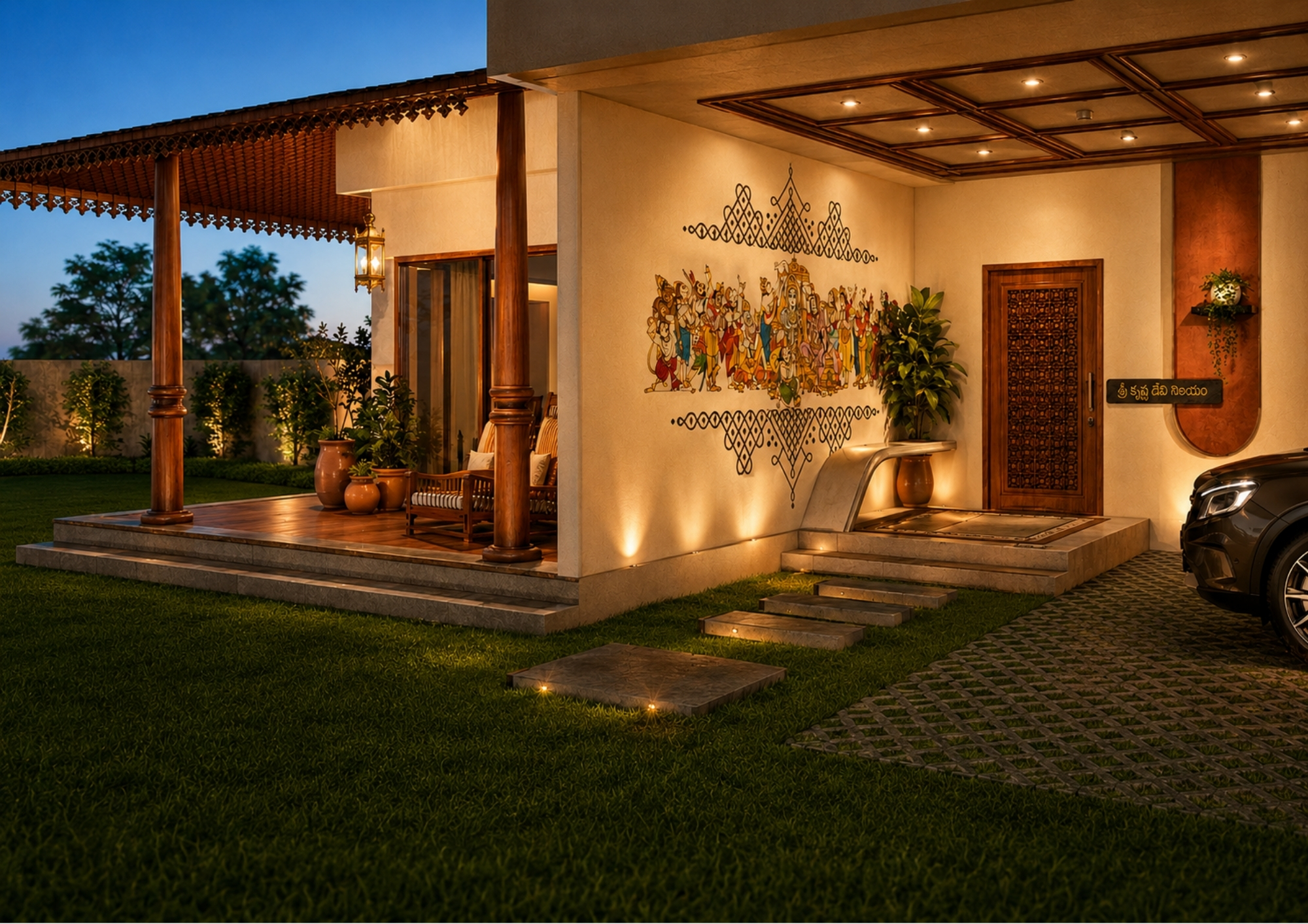 Modern Villa with Traditional Blend – photo 2