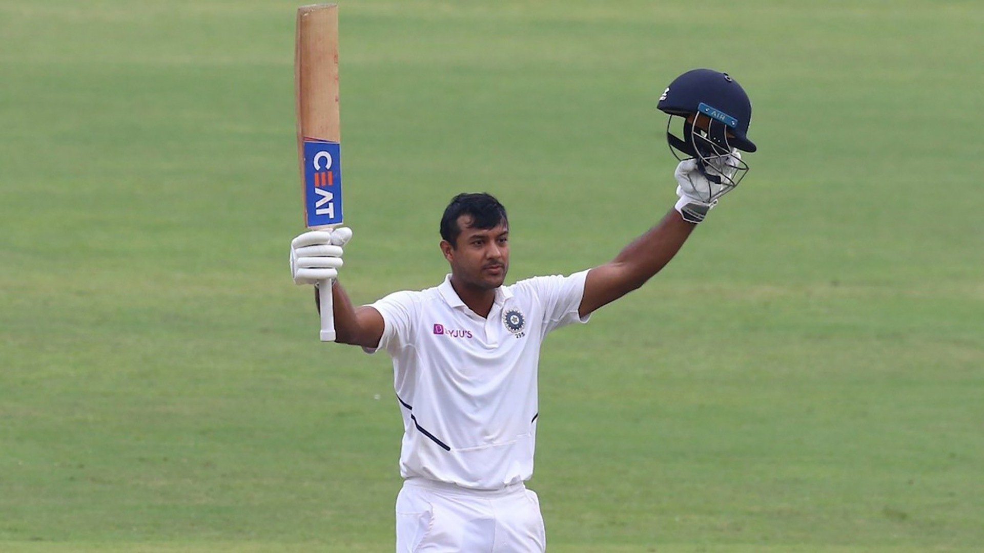 Mayank Agarwal scored a century against South Africa in the second Test.