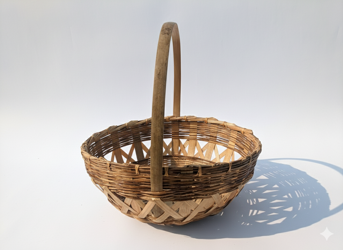 Bamboo Eco Friendly Basket