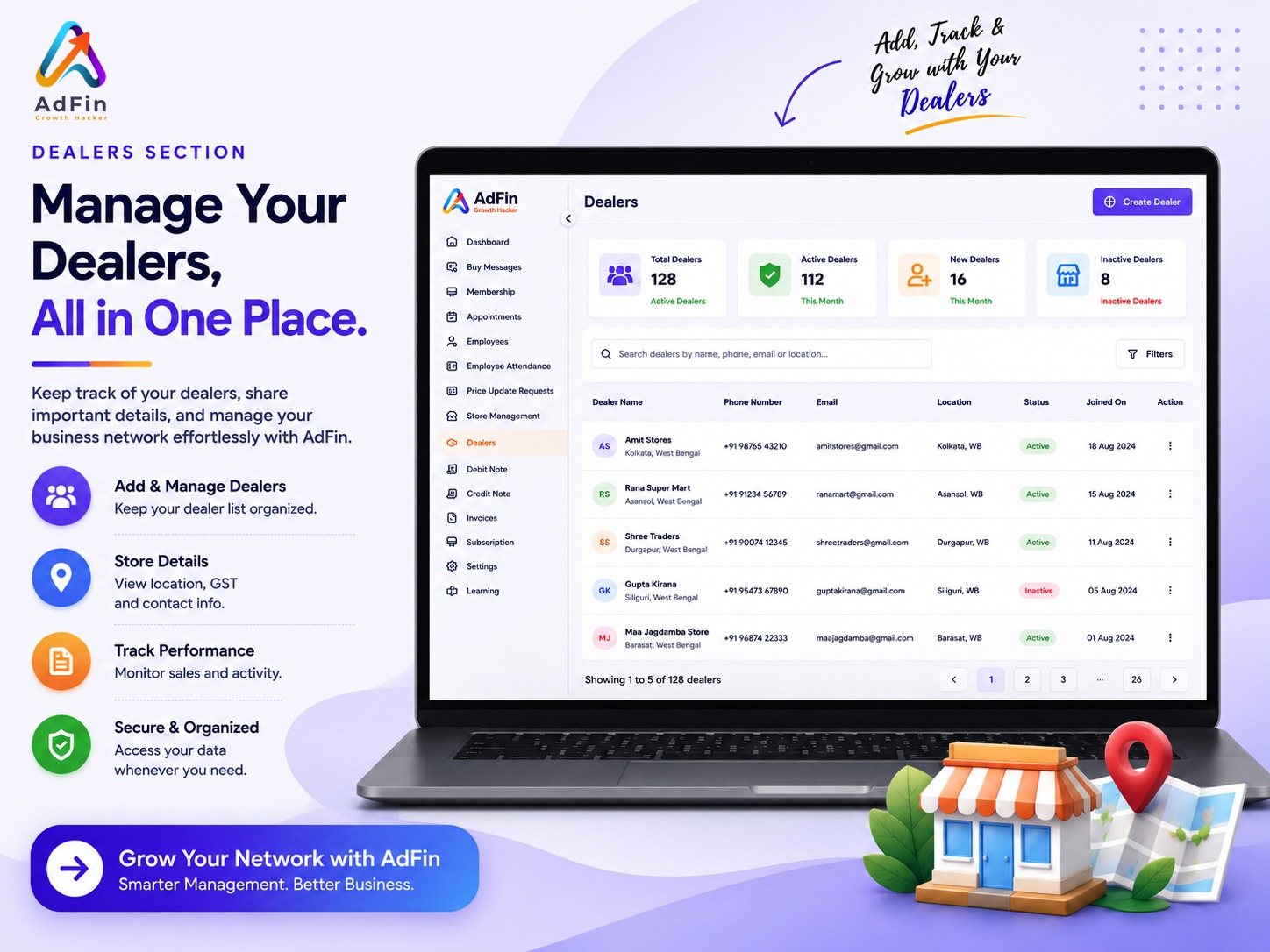 Stop Guessing Your Suppliers: Keep Every Dealer and Product Connected with AdFin