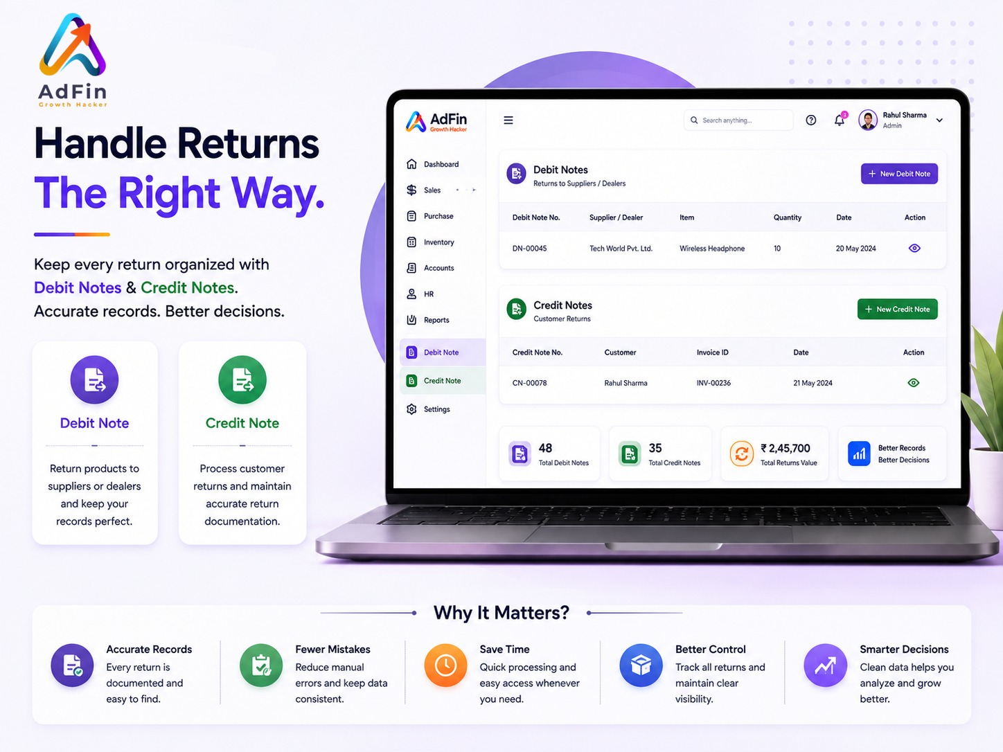 Product Returns Are Inevitable. Inventory Confusion Doesn't Have to Be – AdFin