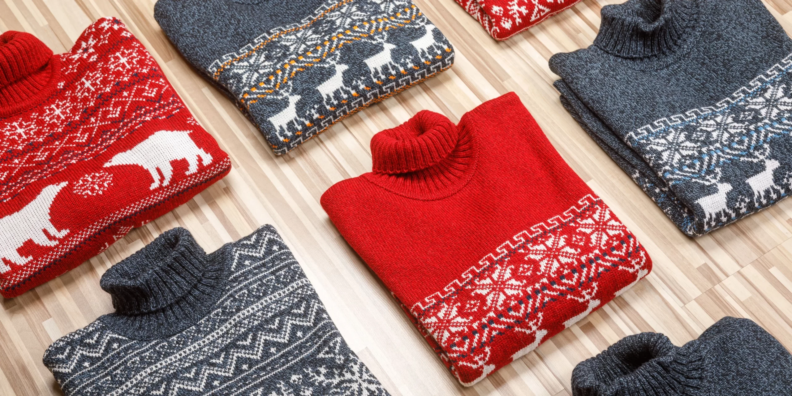 Handwoven woollen sweaters