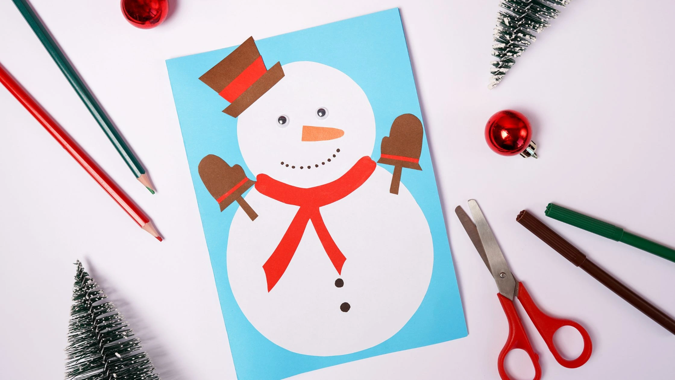 Snowman Christmas Card