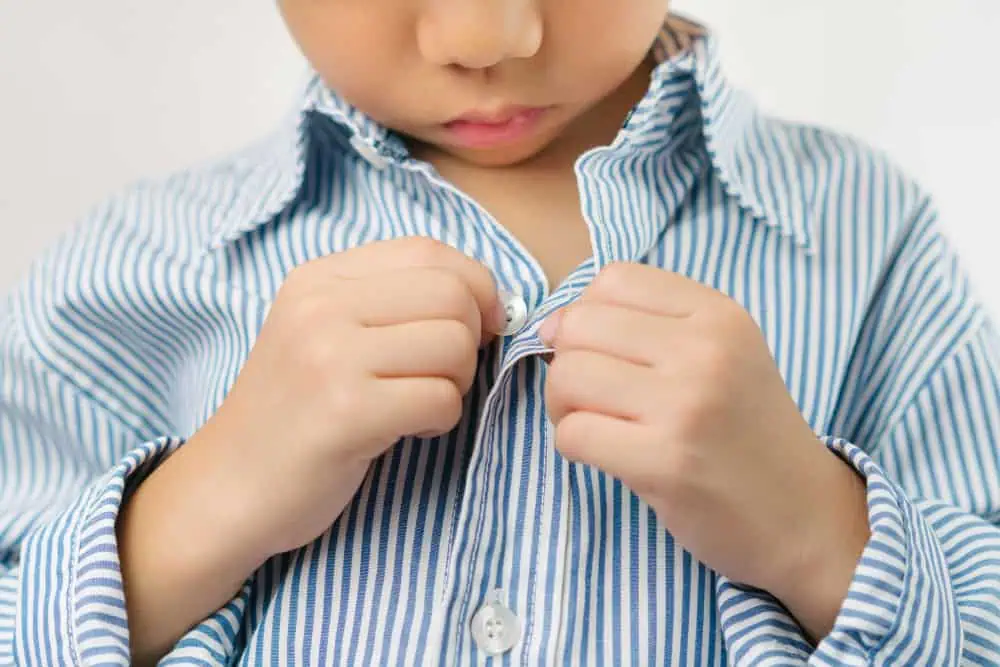 Buttoning and Zipping
