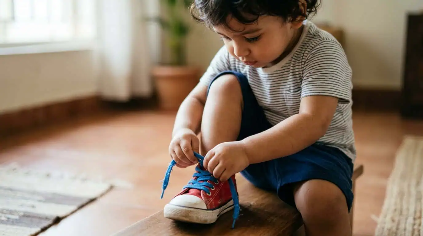 Tying Shoelaces