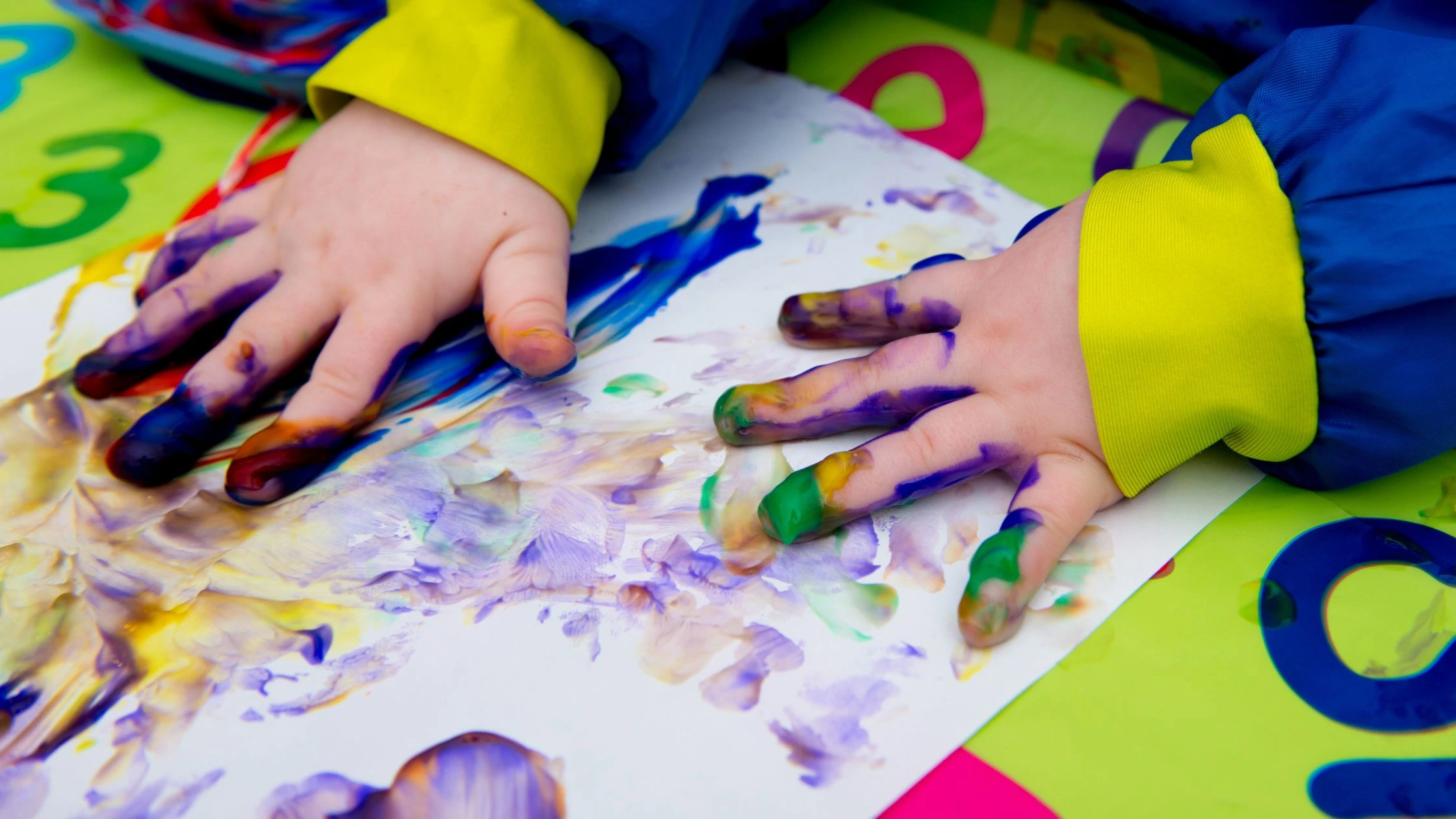 Finger Painting Activities for Kids